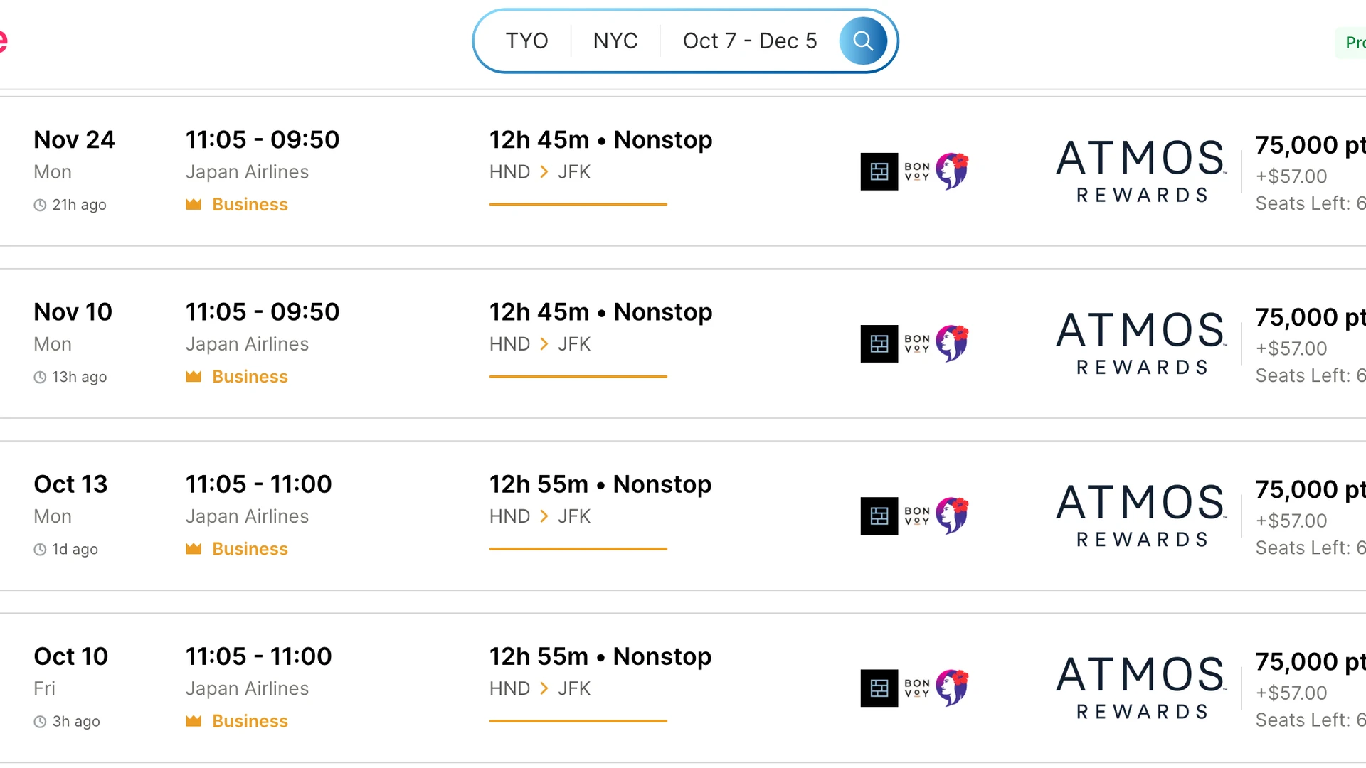 JAL A350 Business Class-